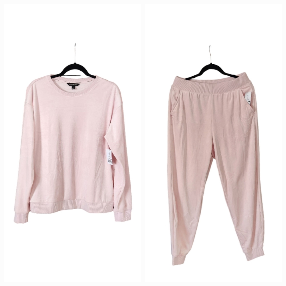 Banana Republic Velour 2 Piece Jogger